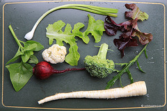 Home-grown Olympic vegetables :-)