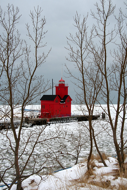 "Big Red" Lighthouse, Holland, Michigan