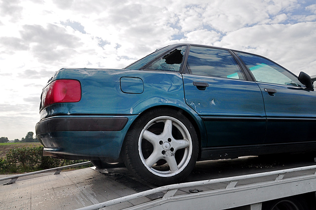 Audi 80 kaputt