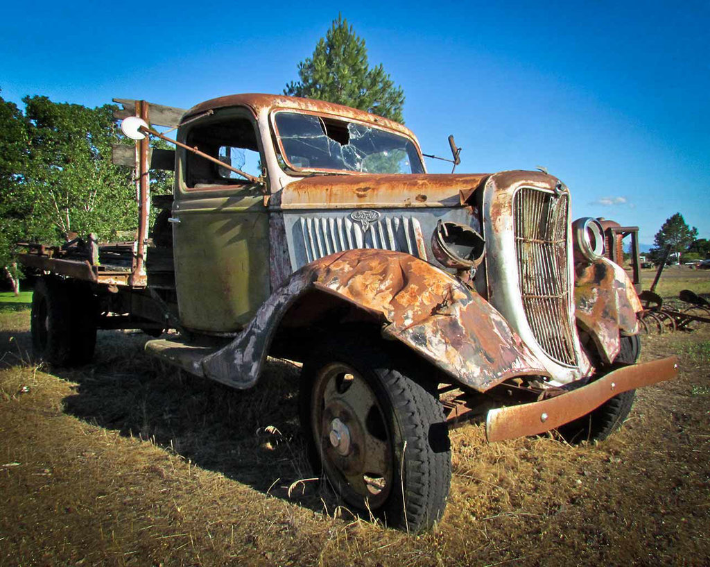 Rusty Amazing Old Truck