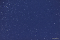 Startrails round Polaris 16 12 2010