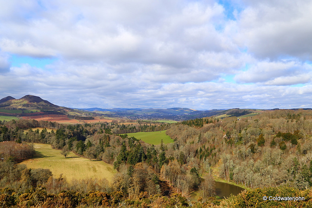 Scott's View over the Eildon Hills