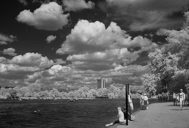 Clouds over the Serpentine