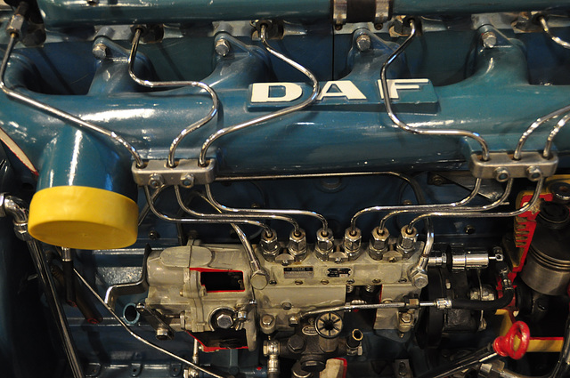 Daf Museum – Truck diesel engine and Bosch diesel pump