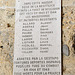 Holiday 2009 – Remembrance sign of victims of the Second World War in Boscodon Abbey