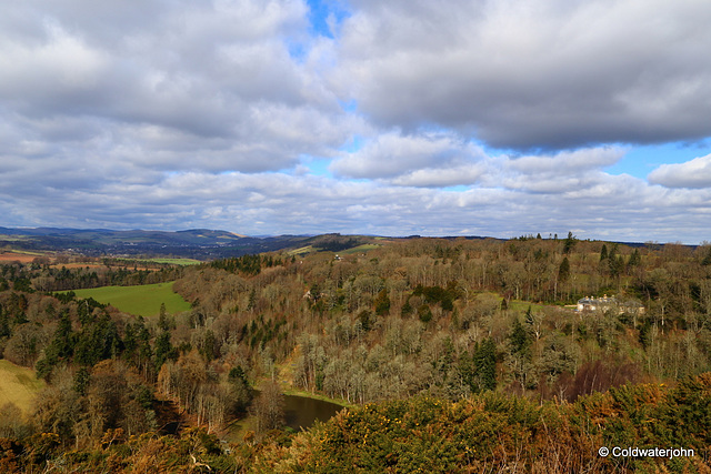 Scott's View over the Eildon Hills