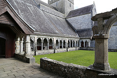 Eire - Holy Cross Abbey Cloisters c.1180 AD