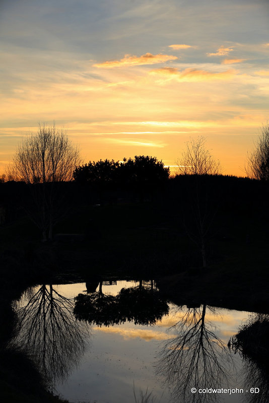 Dusk on a February Evening