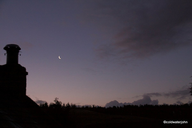 Pre-dawn new moon