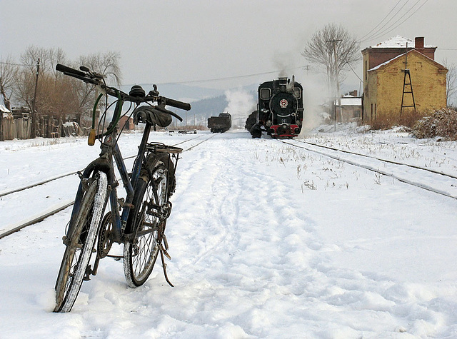 The pointsman's bike