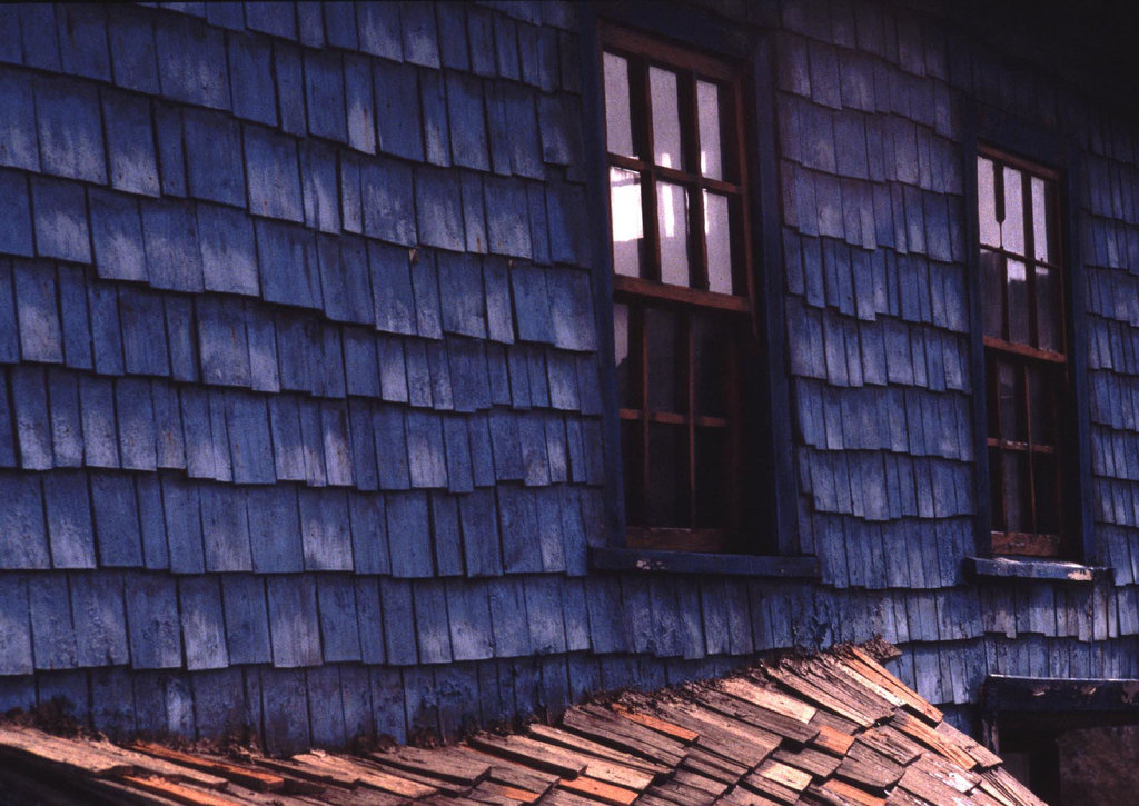 Blue tiles