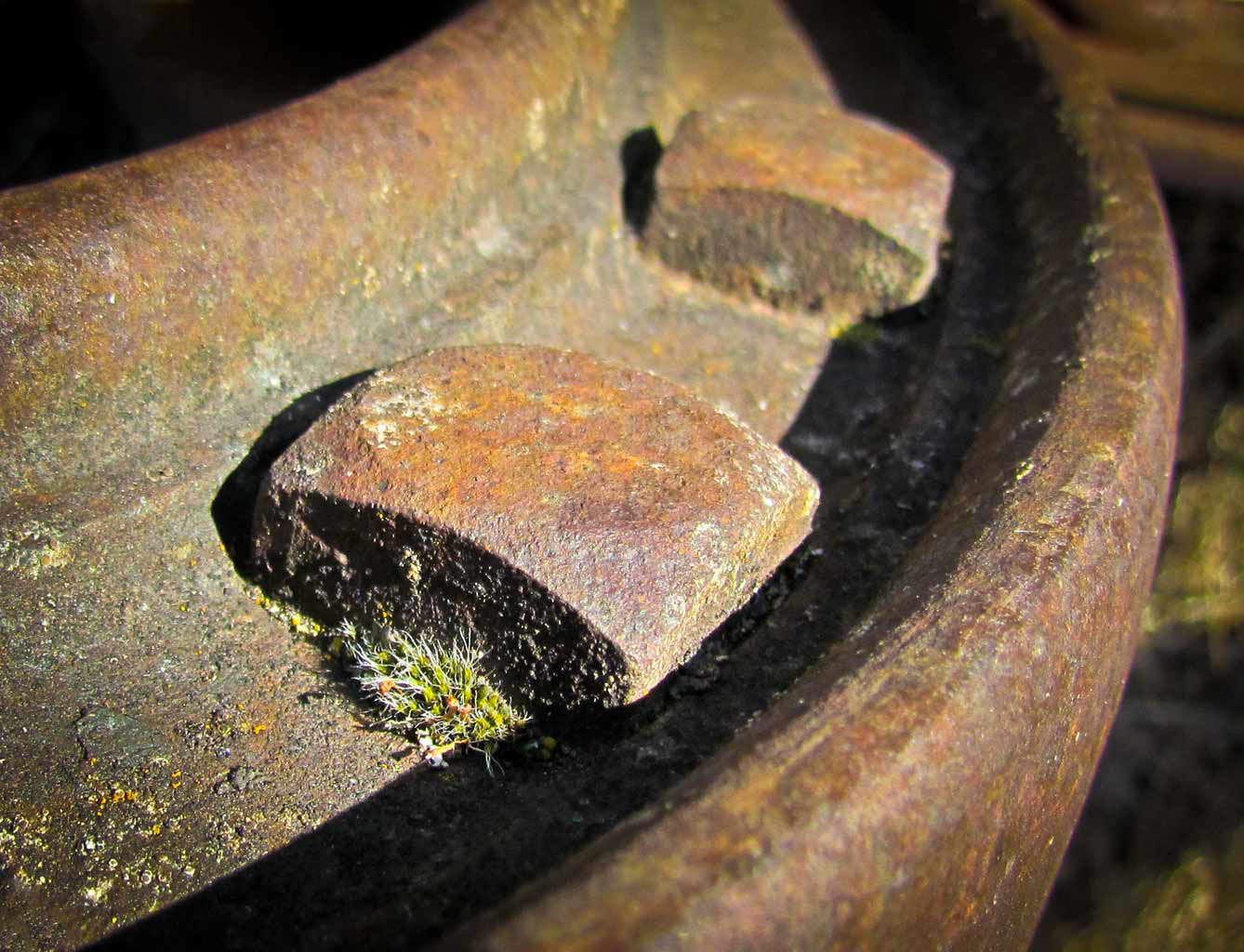 Rusty Bolt in Wheel