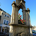 gothick fountain, market place, wells