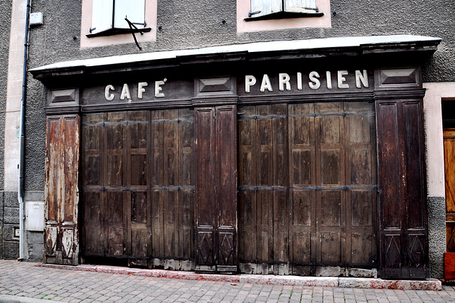 Holiday 2009 – Café Parisien in Chorges, France