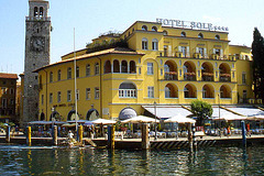 Riva del Garda- Hotel Sole and Leaning Campanile