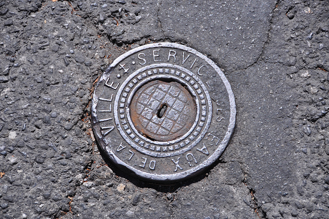 Holiday 2009 – Water access cover in Embrun, France