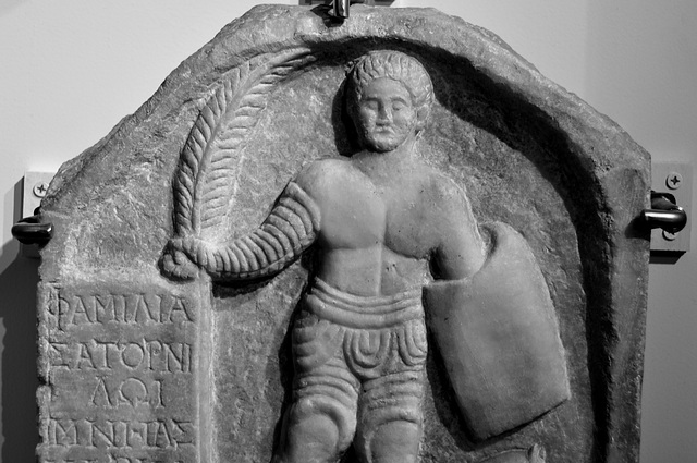 Museum of Antiquities – Grave of gladiator Satornilos