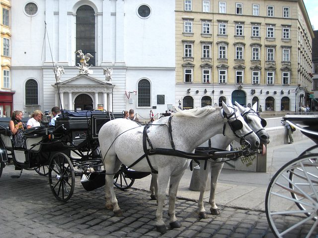 Wien, bei der Michaelerkirche