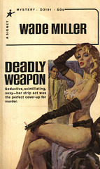 Wade Miller - Deadly Weapon (Signet - 2nd edition, 2nd printing)