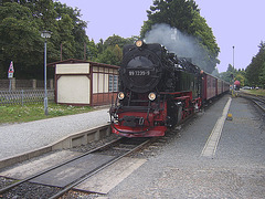 Steaming into Drei Annen Hohne