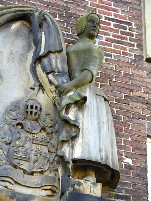 Entrance to the former building of Brill publishing house