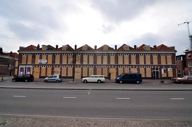 Houses for the chop on the Lekstraat in The Hague