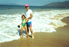 On the beach at Kehei, Maui