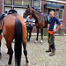 Paardenmarkt Voorschoten 2012 – Horses at the farrier