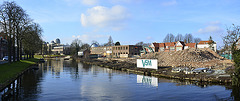 Demolition of the Van der Klaauw Laboratory