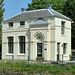 House on bank of the canal from Delft to The Hague