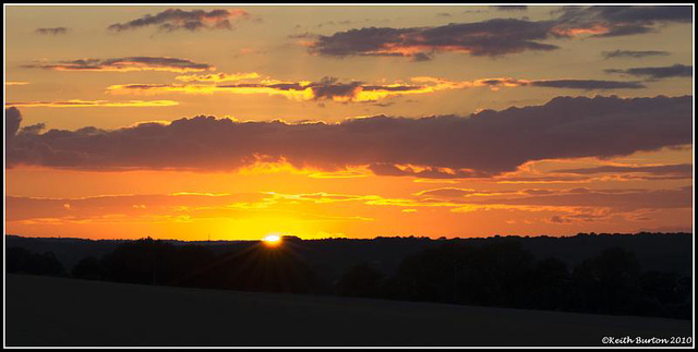 Sunset - Portsdown Hill