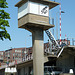 Control tower of the St. Sebastian Bridge