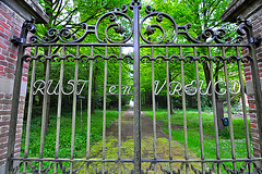 Entrance to the Rust en Vreugd estate