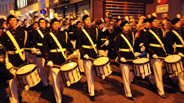 Leidens Ontzet 2012 – Taptoe – Marching band