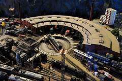 Holiday 2009 – View of the shed of the Cité du Train