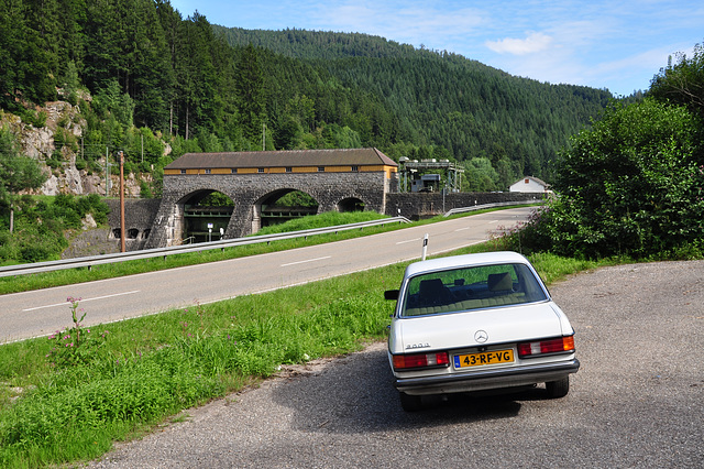 Water dam in the river Murg