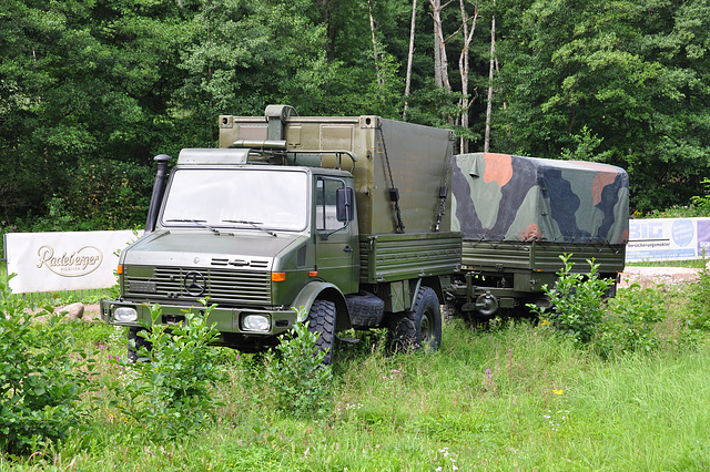 Unimog Museum – Unimog resting in the field