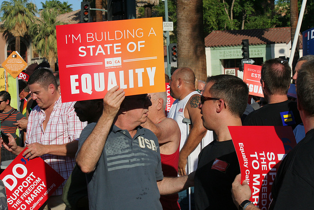 Palm Springs Rally For Supreme Court Decisions (2716)