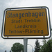 Ortseingang Stangenhagen