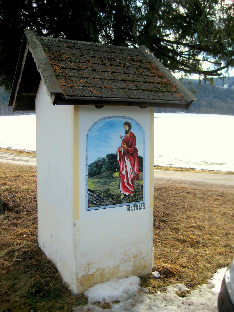Bildstock in Ebenthal in Kärnten, Heiliger Matthias