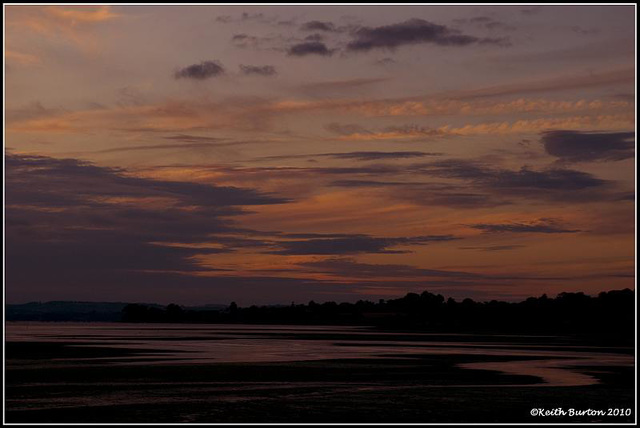 Just after Sunset - Exmouth, Devon