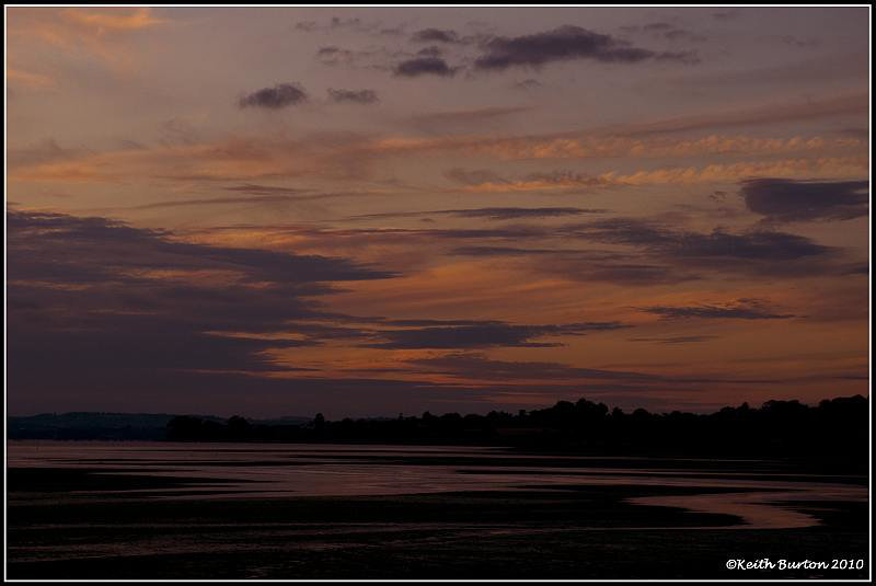 Just after Sunset - Exmouth, Devon