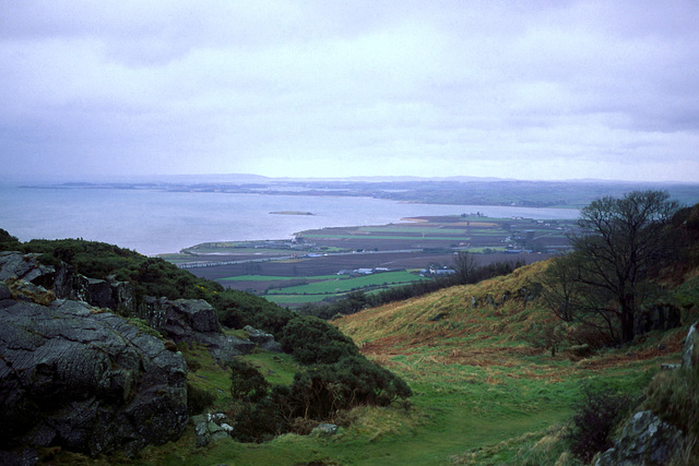 Strangford Lough from Audley's Castle