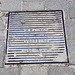 Manhole cover of W.W. v.d. Vet of Voorburg