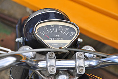 Stoom- en dieseldagen 2012 – Honda C321A moped speedometer