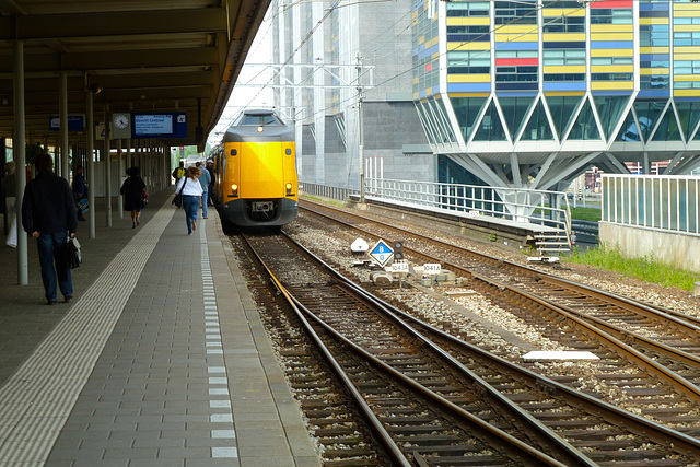 Train to Utrecht leaves from platform 4