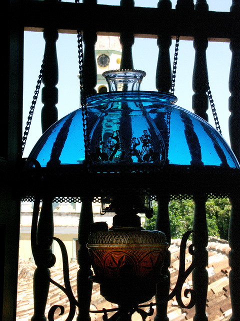 The Blue Lamp, Museo Romántico, Trinidad, Cuba