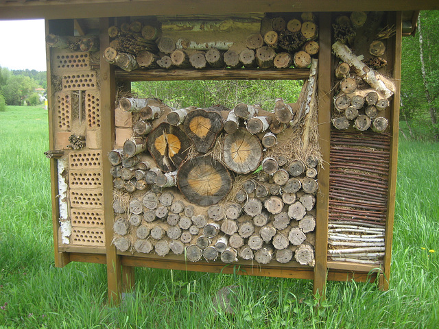 Insektenhotel Wildgehege Glau