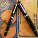 Pelikan and Montblanc fountain pens