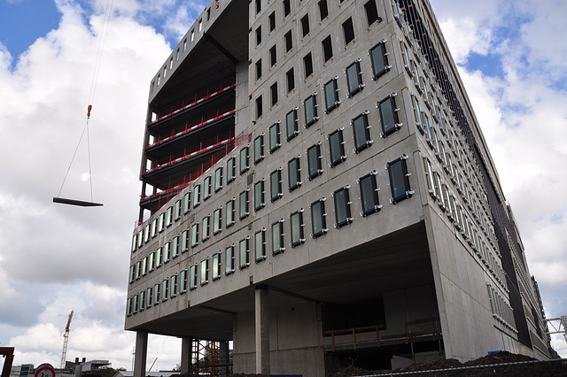 Building work on the ROC Building